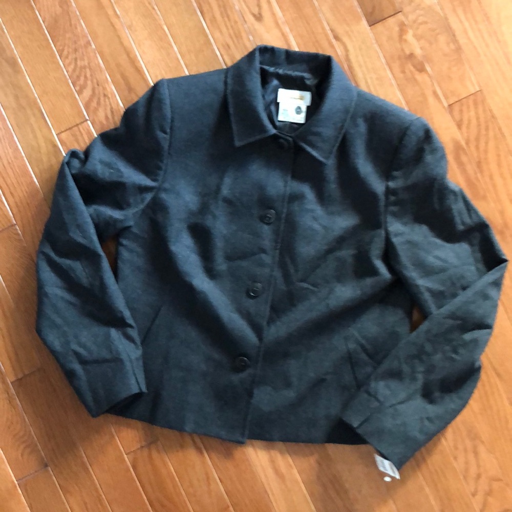 NWT Talbots size 6 100% wool blazer